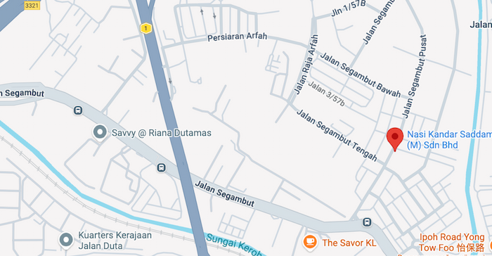 Map image placeholder for Urban Feed Malaysia